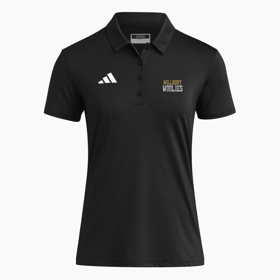 MILLBURY SR HIGH SCHOOL WOOLIES <span class="pdp-name-mascot">MILLBURY MEMORIAL WOOLIES</span> adidas Women's Ultimate365 Solid Polo