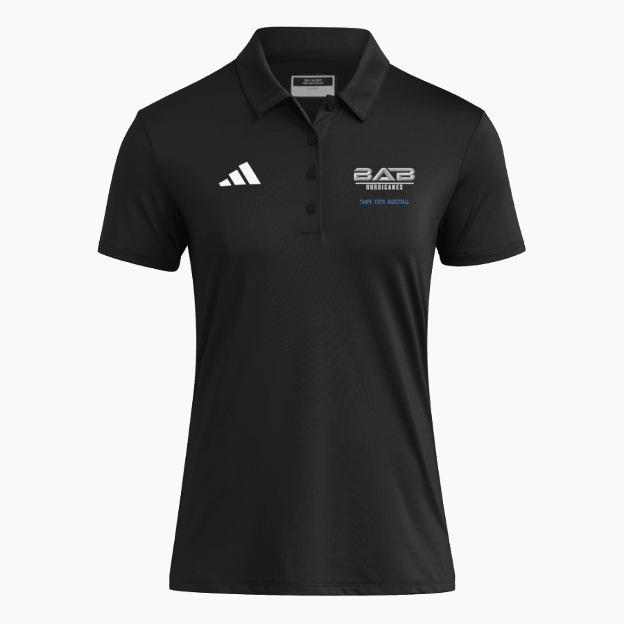 Tampa Youth Basketball Association adidas Women's Ultimate365 Solid Polo