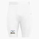 Waipahu Marauders adidas Men's TECHFIT Short Tight Front Thumbnail