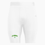 St. Patrick Fightin' Irish <span class="pdp-name-mascot">St. Patrick Fightin' Irish Men</span> adidas Men's TECHFIT Short Tight Front Thumbnail