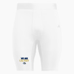 Calvary Lions adidas Men's TECHFIT Short Tight Front Thumbnail