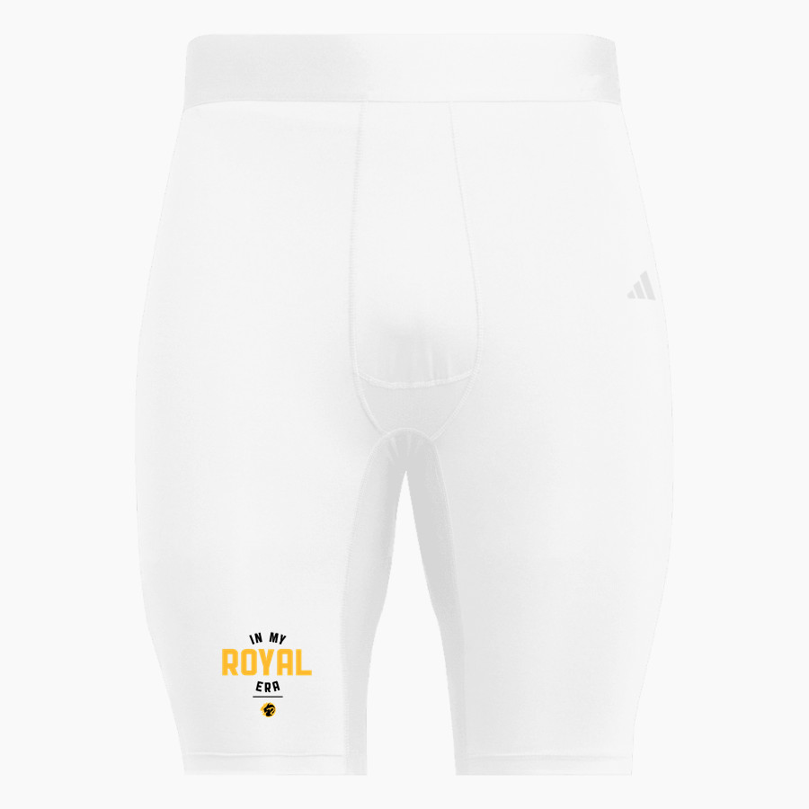 LYNNWOOD HIGH SCHOOL ROYALS <span class="pdp-name-mascot">LYNNWOOD ROYALS</span> adidas Men's TECHFIT Short Tight