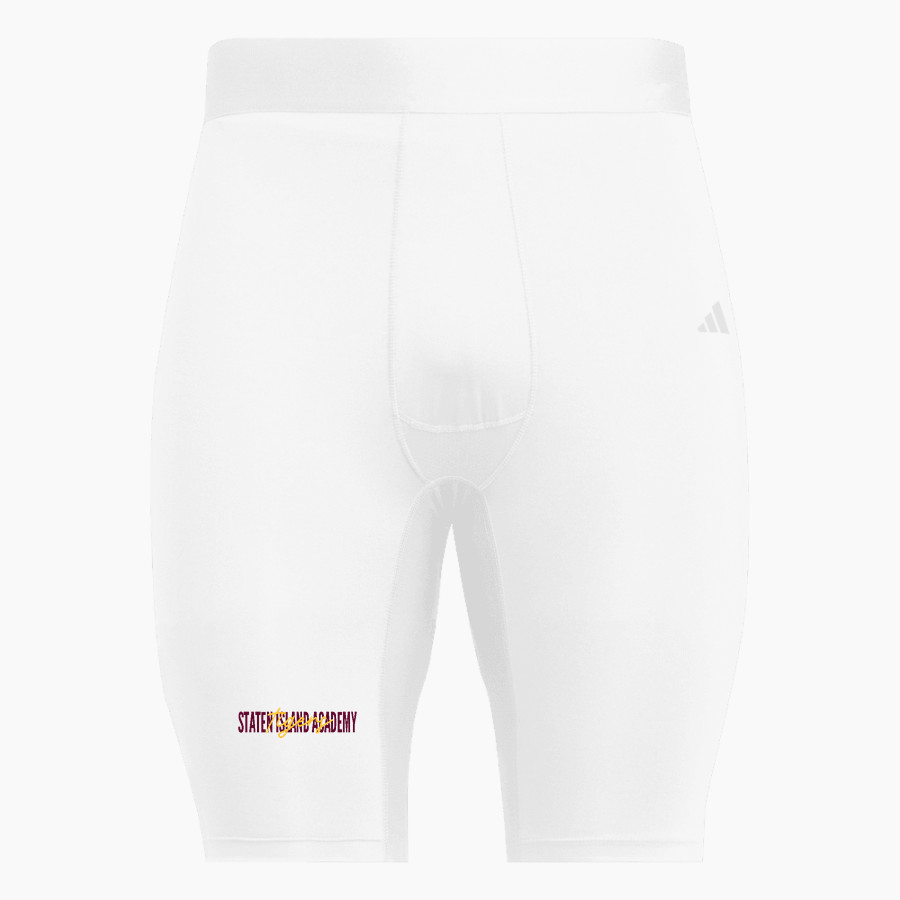 STATEN ISLAND ACADEMY The Official Store of the Tigers <span class="pdp-name-mascot">STATEN ISLAND ACADEMY TIGERS</span> adidas Men's TECHFIT Short Tight