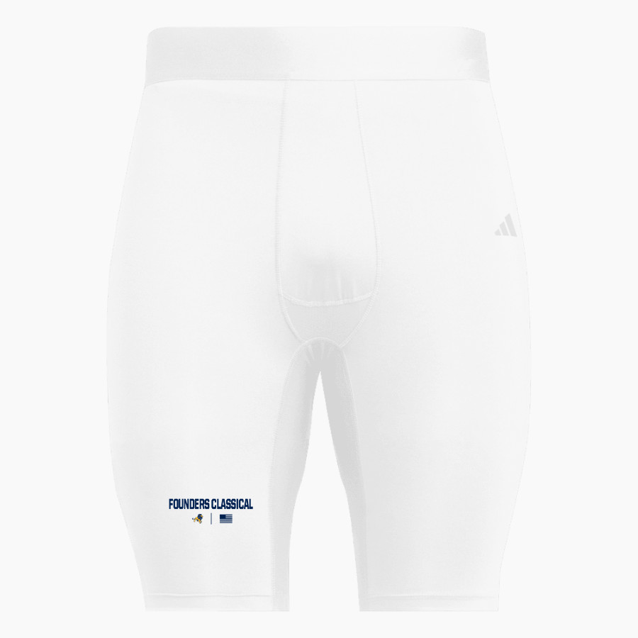 Founders Classical Lions <span class="pdp-name-mascot">Founders Classical Lions</span> adidas Men's TECHFIT Short Tight