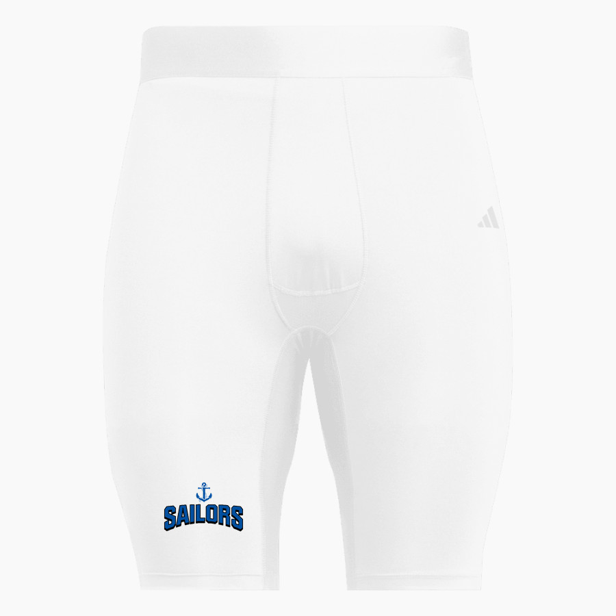SCITUATE HIGH SCHOOL SAILORS <span class="pdp-name-mascot">SCITUATE SAILORS</span> adidas Men's TECHFIT Short Tight
