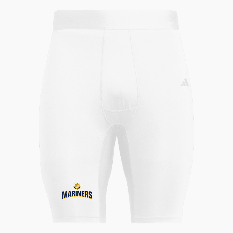 HOMER SENIOR HIGH SCHOOL MARINERS <span class="pdp-name-mascot">HOMER MARINERS</span> adidas Men's TECHFIT Short Tight