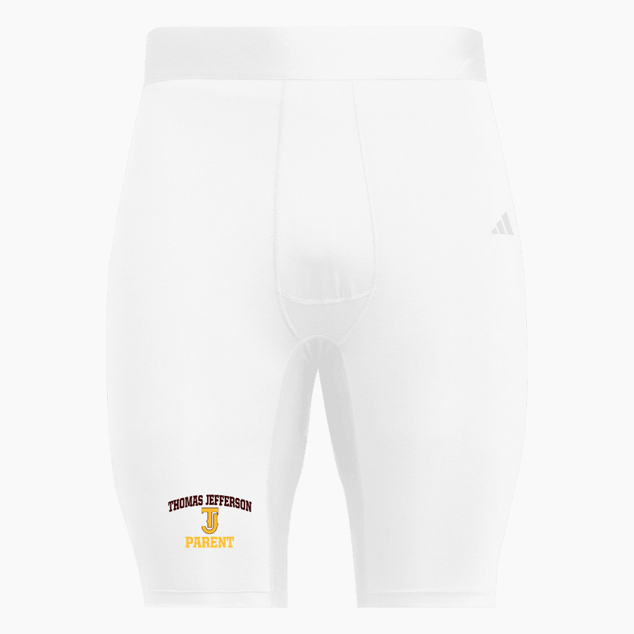 THOMAS JEFFERSON HIGH SCHOOL SPARTANS <span class="pdp-name-mascot">THOMAS JEFFERSON SPARTANS</span> adidas Men's TECHFIT Short Tight