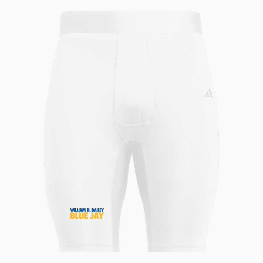 William H. Bailey Blue Jay <span class="pdp-name-mascot">William H. Bailey Blue Jay</span> adidas Men's TECHFIT Short Tight