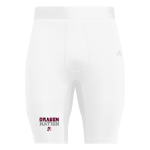 Math & Science Academy Dragons <span class="pdp-name-mascot">Math & Science Academy Dragons</span> adidas Men's TECHFIT Short Tight Front Thumbnail