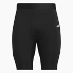 LAKE DALLAS HIGH SCHOOL FALCONS adidas Men's TECHFIT Short Tight Front Thumbnail