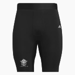 Lance O's Recruiting Network Lance O's Recruiting <span class="pdp-name-mascot">Lanceo's Recruiting Network</span> adidas Men's TECHFIT Short Tight Front Thumbnail