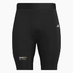 Sabot School Sabot School <span class="pdp-name-mascot">STONY POINT SCHOOL</span> adidas Men's TECHFIT Short Tight Front Thumbnail