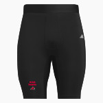 EAA Hawks <span class="pdp-name-mascot">EAA Hawks</span> adidas Men's TECHFIT Short Tight Front Thumbnail