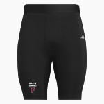 PERRY HIGH SCHOOL MAROONS <span class="pdp-name-mascot">PERRY MAROONS</span> adidas Men's TECHFIT Short Tight Front Thumbnail