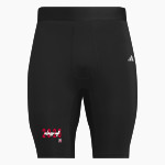 ESTHERVILLE LINCOLN CENTRAL HIGH SHOOL MIDGETS <span class="pdp-name-mascot">ESTHERVILLE LINCOLN CENTRAL MIDGETS</span> adidas Men's TECHFIT Short Tight Front Thumbnail