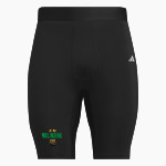 Glacier View Wolverines <span class="pdp-name-mascot">Glacier View Wolverines</span> adidas Men's TECHFIT Short Tight Front Thumbnail