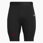 Peachtree Panthers adidas Men's TECHFIT Short Tight Front Thumbnail