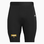 KING HIGH SCHOOL JAGUARS adidas Men's TECHFIT Short Tight Front Thumbnail