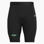 West Lutheran Warriors <span class="pdp-name-mascot">West Lutheran Warriors</span> adidas Men's TECHFIT Short Tight Front Thumbnail