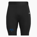 Roscoe Blue Devils adidas Men's TECHFIT Short Tight Front Thumbnail