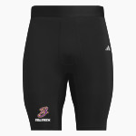 BELLBROOK GOLDEN EAGLES The Official Online Store <span class="pdp-name-mascot">BELLBROOK GOLDEN EAGLES</span> adidas Men's TECHFIT Short Tight Front Thumbnail
