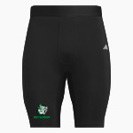 West Lutheran Warriors <span class="pdp-name-mascot">West Lutheran Warriors</span> adidas Men's TECHFIT Short Tight Front Thumbnail