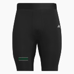 Wagner Seahawks official sideline store <span class="pdp-name-mascot">Wagner Seahawks</span> adidas Men's TECHFIT Short Tight Front Thumbnail