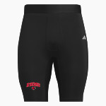 ATHENS HIGH SCHOOL RED HAWKS adidas Men's TECHFIT Short Tight Front Thumbnail