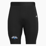 Tacoma Community College Titans <span class="pdp-name-mascot">Tacoma Community College Titans</span> adidas Men's TECHFIT Short Tight Front Thumbnail