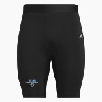 Cornerstone Lutheran Guardians <span class="pdp-name-mascot">Cornerstone Lutheran Guardians</span> adidas Men's TECHFIT Short Tight Front Thumbnail
