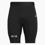 BULLOCK CREEK HIGH SCHOOL LANCERS adidas Men's TECHFIT Short Tight Front Thumbnail