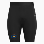 CLARKRANGE HIGH SCHOOL BUFFALOES adidas Men's TECHFIT Short Tight Front Thumbnail