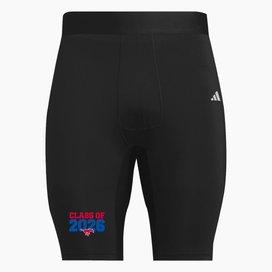 ARKOMA HIGH SCHOOL MUSTANGS <span class="pdp-name-mascot">ARKOMA MUSTANGS</span> adidas Men's TECHFIT Short Tight