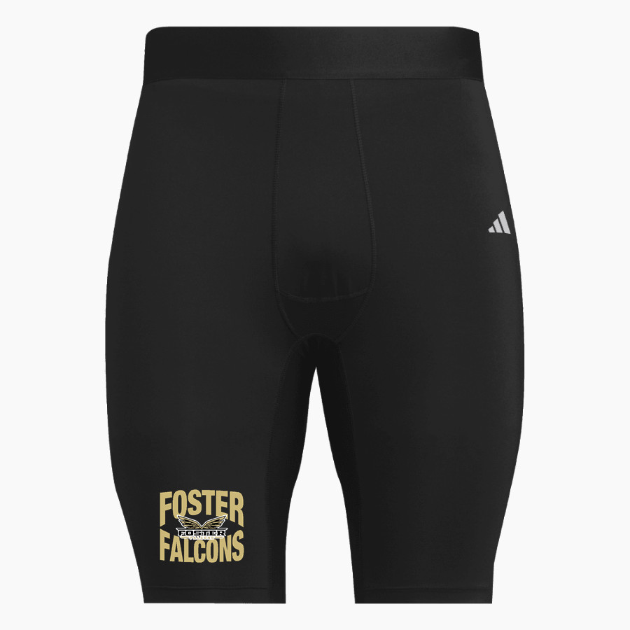 FOSTER HIGH SCHOOL FALCONS <span class="pdp-name-mascot">FOSTER FALCONS</span> adidas Men's TECHFIT Short Tight