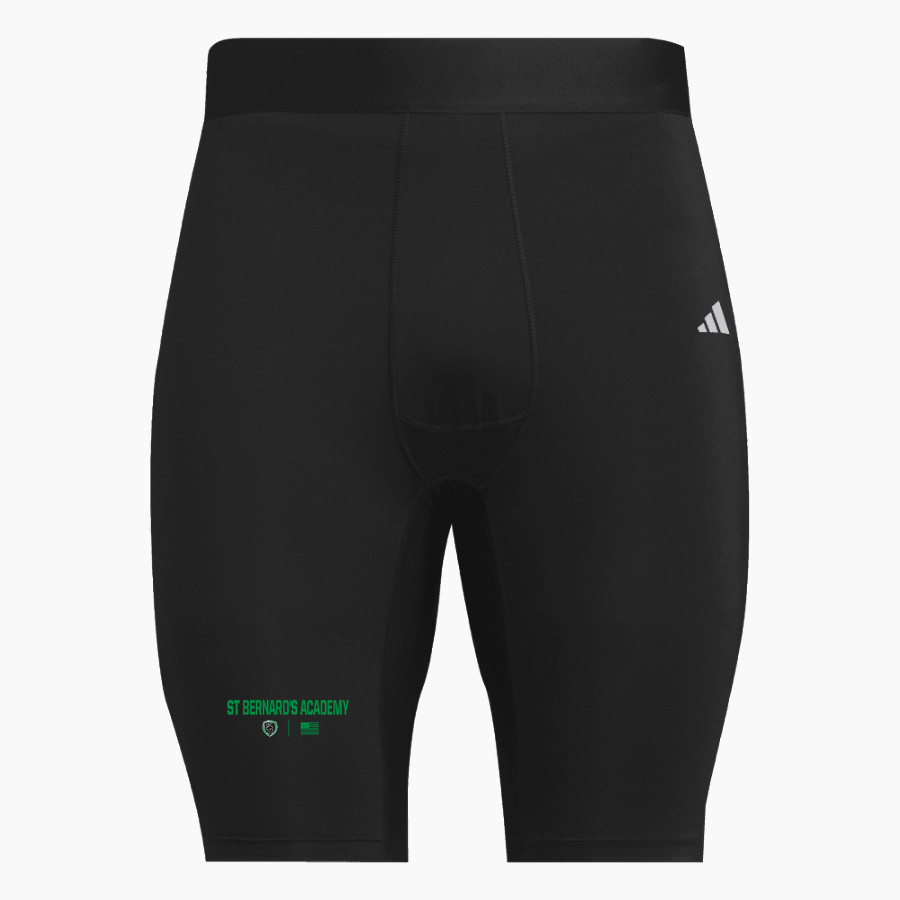 ST BERNARD'S ACADEMY CRUSADERS <span class="pdp-name-mascot">ST BERNARD'S CATHOLIC CRUSADERS</span> adidas Men's TECHFIT Short Tight
