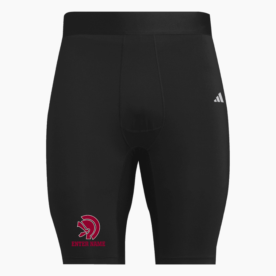 LASSITER HIGH SCHOOL TROJANS <span class="pdp-name-mascot">LASSITER TROJANS</span> adidas Men's TECHFIT Short Tight