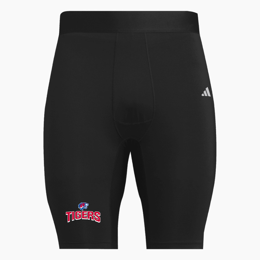 HARMONY SCIENCE ACADEMY - PFLUGERVILLE TIGERS <span class="pdp-name-mascot">HARMONY SCIENCE - PFLUGERVILLE TIGERS</span> adidas Men's TECHFIT Short Tight