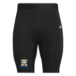PAXON SCHOOL FOR ADVANCED STUDIES GOLDEN EAGLES <span class="pdp-name-mascot">PAXON FOR ADVANCED STUDIES GOLDEN EAGLES</span> adidas Men's TECHFIT Short Tight Front Thumbnail