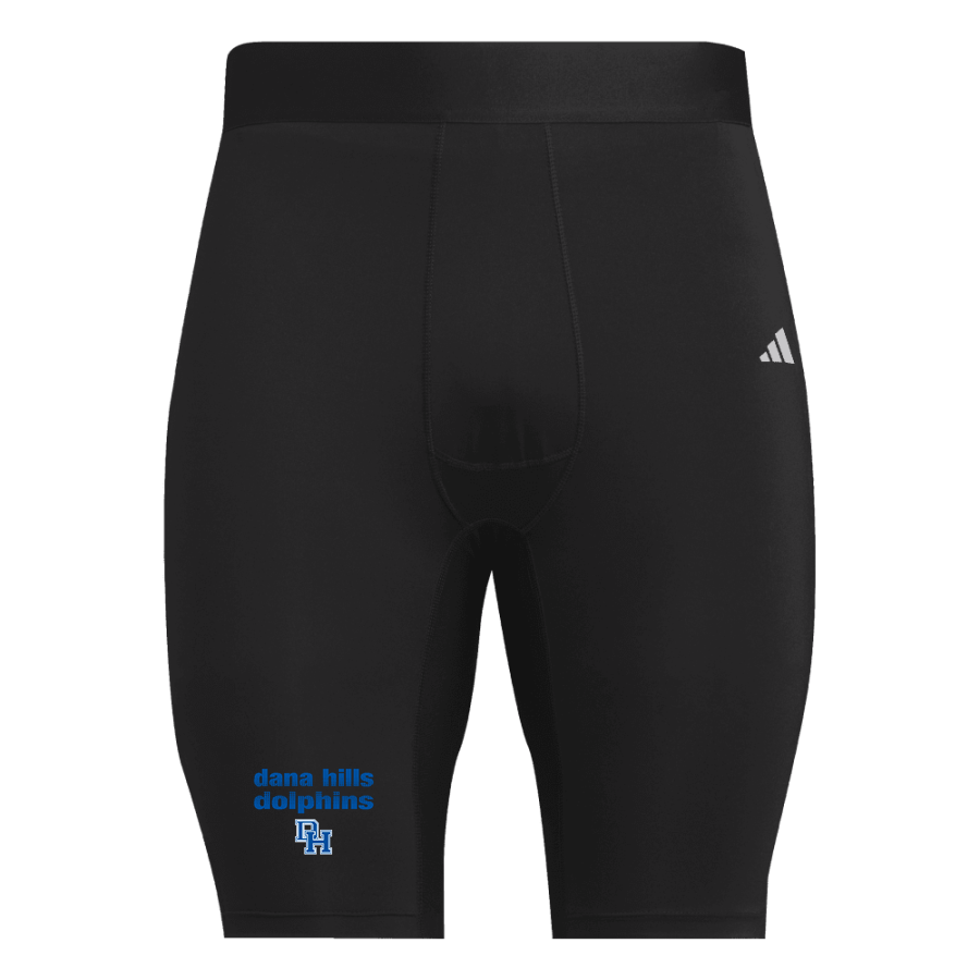 DANA HILLS HIGH SCHOOL DOLPHINS <span class="pdp-name-mascot">DANA HILLS DOLPHINS</span> adidas Men's TECHFIT Short Tight