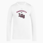 Ludlow Lions <span class="pdp-name-mascot">Lions</span> adidas Men's TECHFIT Longsleeve T-Shirt Front Thumbnail