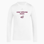 NEW Lutheran BLAZERS <span class="pdp-name-mascot">NORTHEASTERN WI LUTHERAN BLAZERS</span> adidas Men's TECHFIT Longsleeve T-Shirt Front Thumbnail