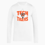 Tech High School Tigers <span class="pdp-name-mascot">Tech High School</span> adidas Men's TECHFIT Longsleeve T-Shirt Front Thumbnail