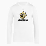Manassas Park Cougars adidas Men's TECHFIT Longsleeve T-Shirt Front Thumbnail