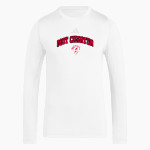 MOT Charter Mustangs adidas Men's TECHFIT Longsleeve T-Shirt Front Thumbnail