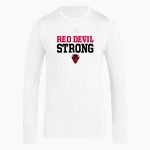 Chaffee Red Devils <span class="pdp-name-mascot">Chaffee Schools Red Devils</span> adidas Men's TECHFIT Longsleeve T-Shirt Front Thumbnail