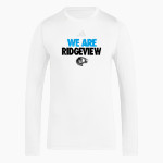 RIDGEVIEW HIGH SCHOOL WOLFPACK <span class="pdp-name-mascot">RIDGEVIEW WOLFPACK</span> adidas Men's TECHFIT Longsleeve T-Shirt Front Thumbnail