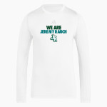 Jeremy Ranch Hawks <span class="pdp-name-mascot">Jeremy Ranch Elementary Hawks</span> adidas Men's TECHFIT Longsleeve T-Shirt Front Thumbnail
