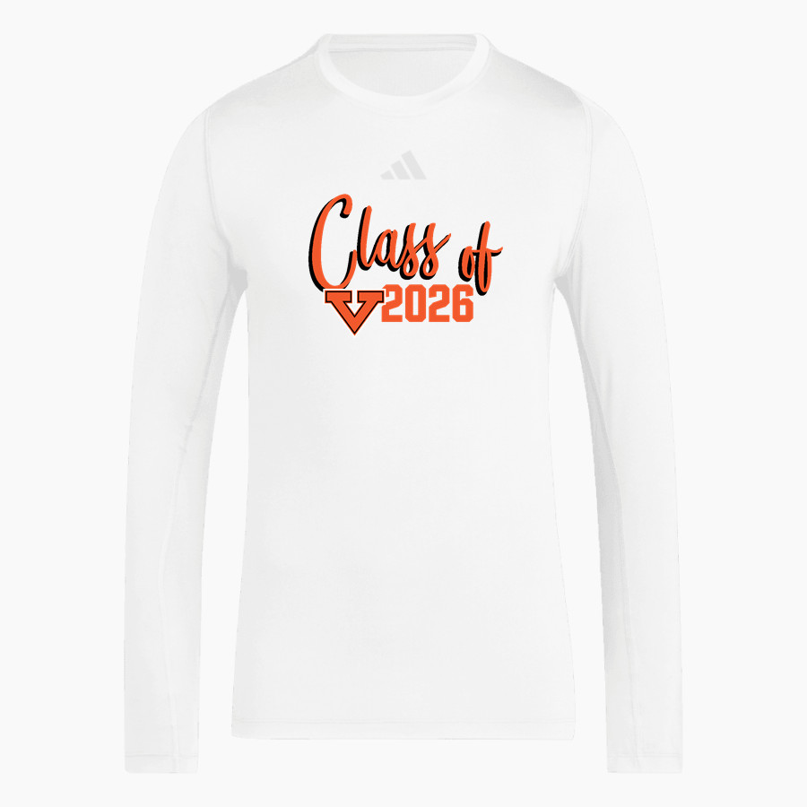 Frost Vikings <span class="pdp-name-mascot">Frost Vikings</span> adidas Men's TECHFIT Longsleeve T-Shirt