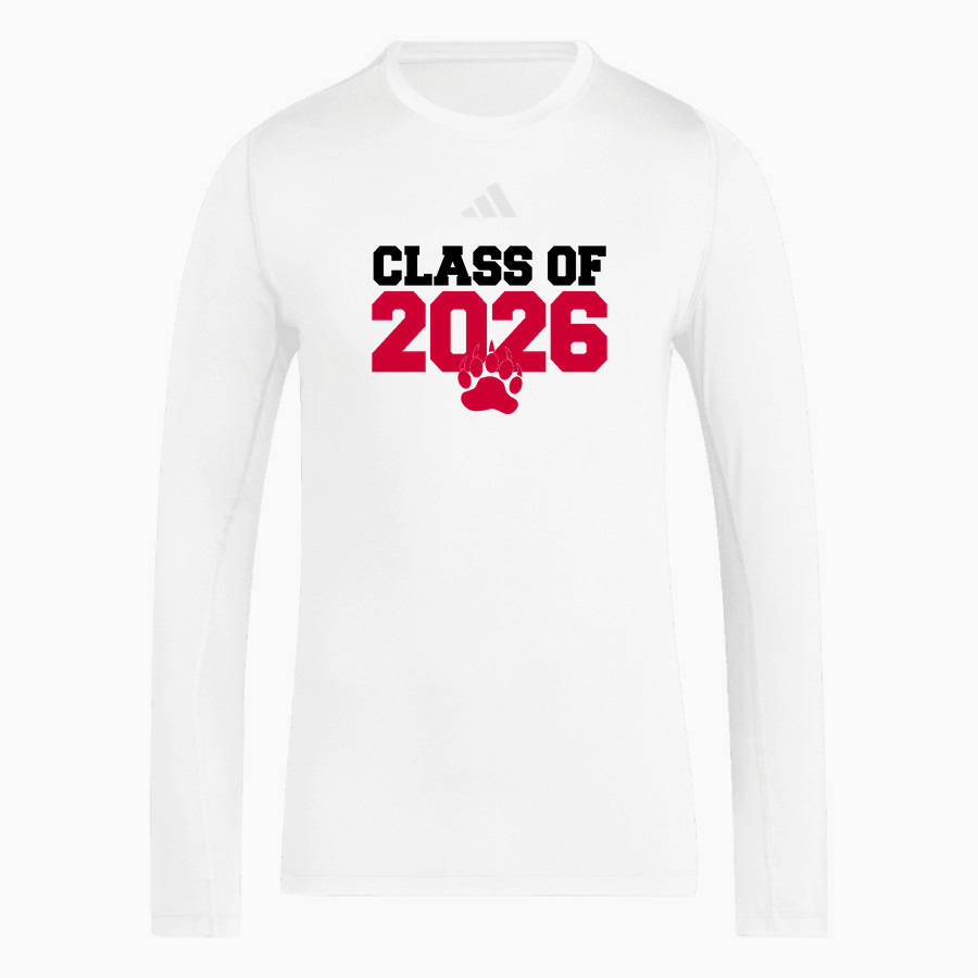 West Oso Bears <span class="pdp-name-mascot">West Oso Bears</span> adidas Men's TECHFIT Longsleeve T-Shirt