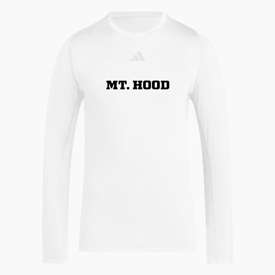 Mt. Hood Community College Mt. Hood Community C <span class="pdp-name-mascot">Mt. Hood Community College</span> adidas Men's TECHFIT Longsleeve T-Shirt